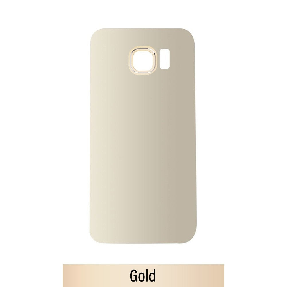 Red Rear Cover Glass For Samsung Galaxy S6 Edge G925F-Gold Red Rear Cover Glass For Samsung Galaxy S6 Edge G925F-Gold